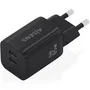 Aisens Cargador GaN 65W con 2xUSB-C Negro